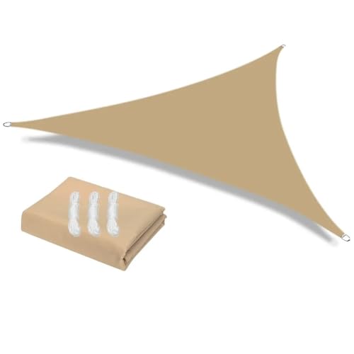 Sonnensegel Wassergarten im Freien, Innenhof, Party, Sonnenschirm, Strand, Campingpool(Sand,3.6x3.6x3.6M) von WANGSHAOWEI