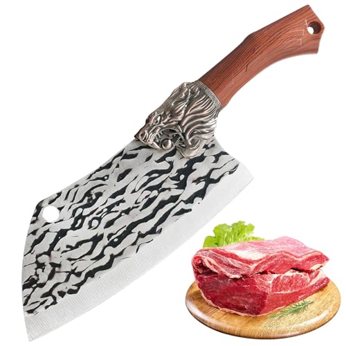 WANGYI Profi Messer Ausbeinmesser - Scharfes Küchenmesser für die Kochliebhaber - Japanisches Hackebeil für den Outdoor-Einsatz - Vielseitiges Messer für die Küche und Outdoor Aktivitäten von WANGYI