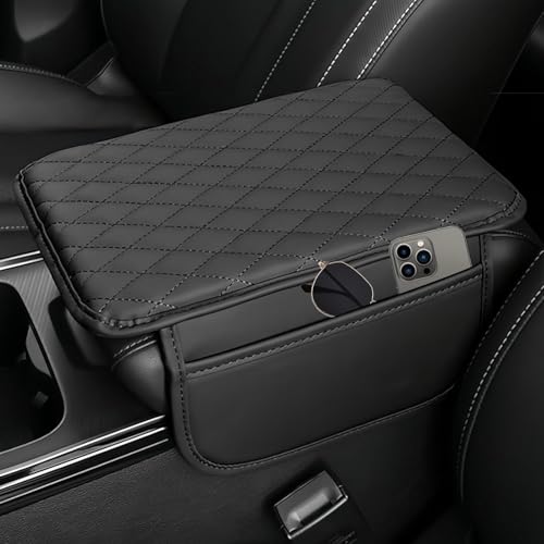 Auto Armlehnen Polster für Mazda CX-30 2024 2023 2022 2021 2020 2019, Armlehnen Polster Auto PU-Leder Fahrzeug Armlehnenkissen Schutz wasserdichte Armlehne Pad von WANGZENIU