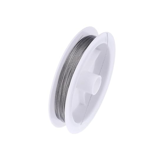 Drahtseil Edelstahldraht zur Schmuckherstellung, Schlingendraht, Drahtfang for Handwerk und Schmuckherstellung Stahlseil(0.7mm) von WANGZEYU