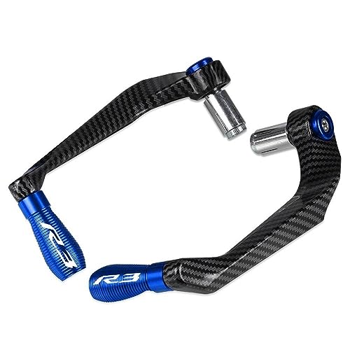 WANGZEYU Lenker Handschutz Hebel Motorradzubehör Passend for YZFR6 YZF R6 R6S Hebelschutz Bremskupplungslenkerschutz Passend for Yamaha YZFR3 YZF R3 2015 2016 2017(R3 logo-01) von WANGZEYU