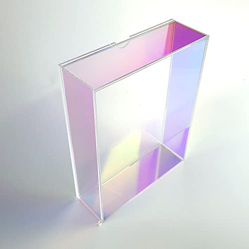 Acryl-Schattenbox, transparenter Schattenbox-Rahmen, Schattenboxen, Vitrinen für Wandhalterung und Tischplatte, Innentiefe 4,5 cm von WANLIAN