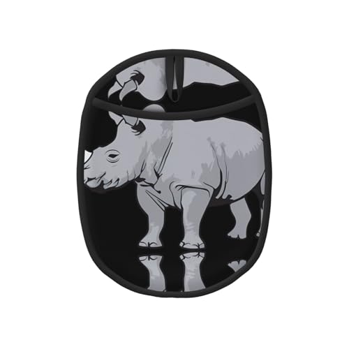 Animal Nashorn Silikon-Topfmatten-Set – hitzebeständige Küchenofen-Pads zum Kochen, Backen und für heiße Gerichte Animal Nashorn Silikon-Topfmatten-Set – hitzebeständige Küchenofen-Pads zum Kochen, Backen und für heiße Gerichte von WANLON