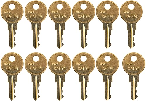 For Your Janitor Bobrick Cat-74 Spenderschlüssel, 12 Stück For Your Janitor Bobrick Cat-74 Spenderschlüssel, 12 Stück von WANPRECL