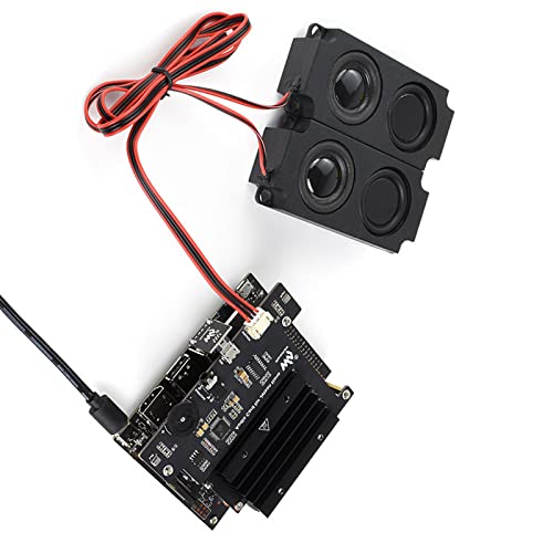2023 Audiokarte + 8Ω 5W Lautsprecher + USB-Adapter + Schrauben für NVIDIA Jetson Nano Developer von WANSUPYIN