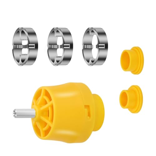 PVC-Gewindemacher Werkzeug mit 1/2 Zoll 3/4 Zoll 1 Zoll Schneideisen Rohreinfädler Sanitärwerkzeug von WANSUPYIN