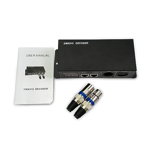 WANSUPYIN 2023 Dmx Led Decoder Controller Led DMX 512 Dimmer Treiber RGBW LED Streifen Licht Controller Eingang 12V-24V DC WANSUPYIN 2023 Dmx Led Decoder Controller Led DMX 512 Dimmer Treiber RGBW LED Streifen Licht Controller Eingang 12V-24V DC von WANSUPYIN