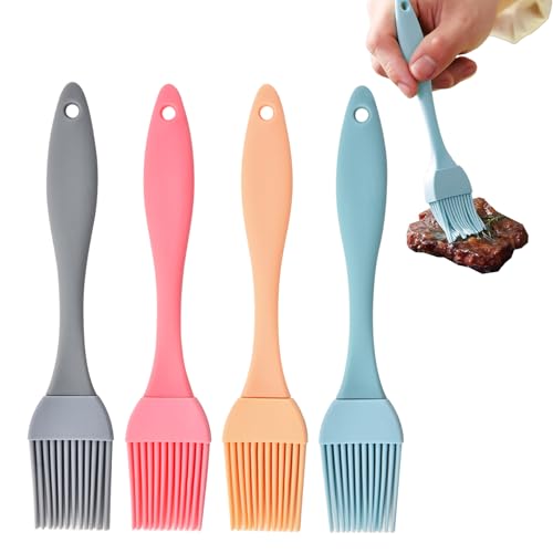 4 Stück Backpinsel Silikon,Silikonpinsel,Grill Küche-ölpinsel,Silikon Pinsel für Backen,Gemüsepinsel,Pastry Brush,Kitchen Kochpinsel Kuchenpinsel,Pastry Backpinsel-set,Hitzebeständig ölpinsel Baking 4 Stück Backpinsel Silikon,Silikonpinsel,Grill Küche-ölpinsel,Silikon Pinsel für Backen,Gemüsepinsel,Pastry Brush,Kitchen Kochpinsel Kuchenpinsel,Pastry Backpinsel-set,Hitzebeständig ölpinsel Baking von WANTUSHUI