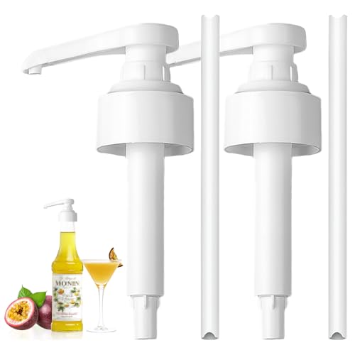 Dosierpumpe für 1L Sirup Monin Flaschen,10ml Dosierpumpe für Sirup,Pumpspender-sirup Spender Wiederverwendbar,Kompatibel Pumpspender Aufsatz Set,Sirupspender für Monin Glas Flaschensirupe (2er Pack) Dosierpumpe für 1L Sirup Monin Flaschen,10ml Dosierpumpe für Sirup,Pumpspender-sirup Spender Wiederverwendbar,Kompatibel Pumpspender Aufsatz Set,Sirupspender für Monin Glas Flaschensirupe (2er Pack) von WANTUSHUI
