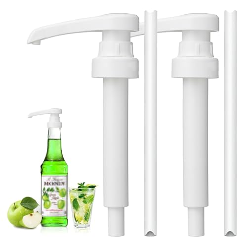 Dosierpumpe für 700ml Sirup Monin Flaschen,10ml Dosierpumpe für Sirup,Pumpspender-sirup Spender Wiederverwendbar,Kompatibel Pumpspender Aufsatz,Sirupspender für Monin Glas Flaschensirupe (2er Pack) Dosierpumpe für 700ml Sirup Monin Flaschen,10ml Dosierpumpe für Sirup,Pumpspender-sirup Spender Wiederverwendbar,Kompatibel Pumpspender Aufsatz,Sirupspender für Monin Glas Flaschensirupe (2er Pack) von WANTUSHUI