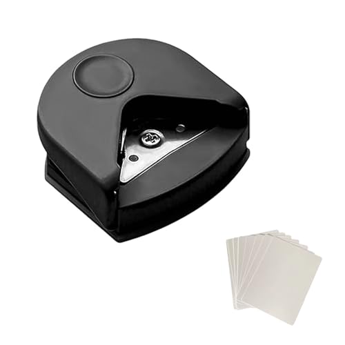 Papier Eckenstanzer,Eckenabrunder,Eckenabrunder für Laminierfolien,Ecken Abrunden Stanzer,Tragbare Eckenstanzer,Eckenstanzer Stanzer,Präziser Corner Cutter zum Schneiden von Papier Fotos Visitenkarten von WANTUSHUI