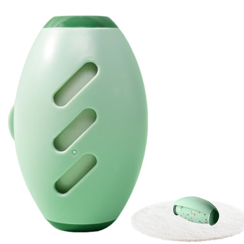 Sticky Rolls,Fusselbürste Kleidung,Rouleau à Peluches Réutilisable Lavable,Waschbare Klebrige Gel Fusselrolle Ball,Washable Gel Lint Roller Ball,Fusselreiniger(Grün) von WANTUSHUI