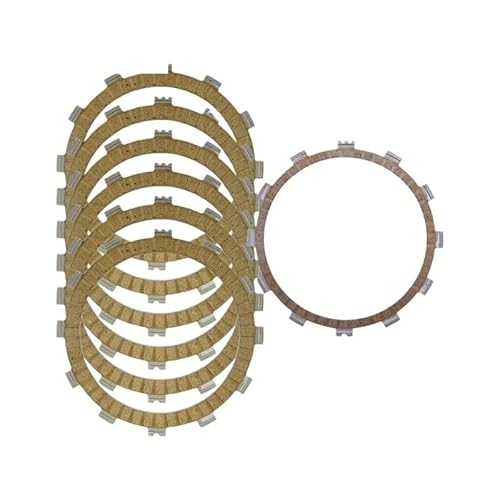 WANZHI [Replacement] Kupplungsreibplatte for Yamaha MT-03 MT03 MT 03 660 XT660 XT660R XT660X XT660Z for Tenere XT 660 for Aprilia 650 for Pegaso for Factory (Color : 7pcs) von WANZHI