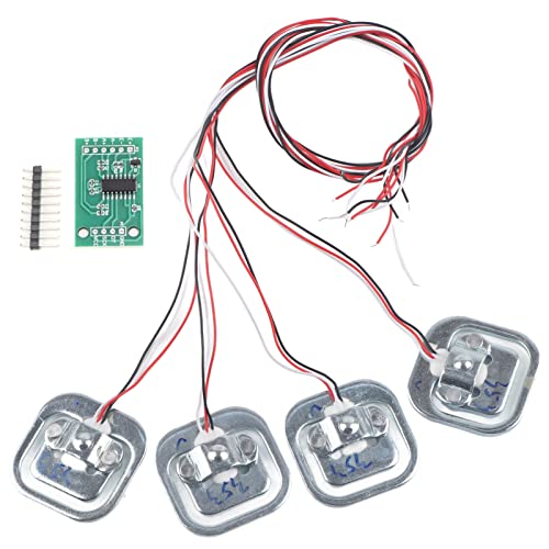 1Sets 50 kg menschliche Lastzelle, 4 -PC -Gewichtungssensor und 1 PCS HX711 -Modul, Halbbrückenspannungsssensor 1Sets 50 kg menschliche Lastzelle, 4 -PC -Gewichtungssensor und 1 PCS HX711 -Modul, Halbbrückenspannungsssensor von WAONIQ