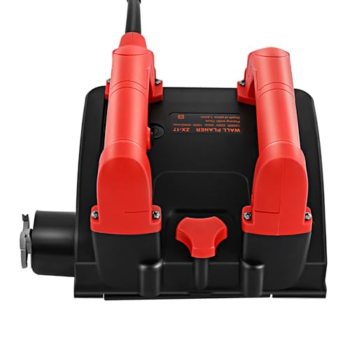 1200W elektrischer Wandhobel Walzenfräse mit 3000 U/min, Betonschleifer, Sanierungsschleifer, Verstellbare Frästiefe 1-4 mm für Wände, Decken und Böden von WAPHOERTE