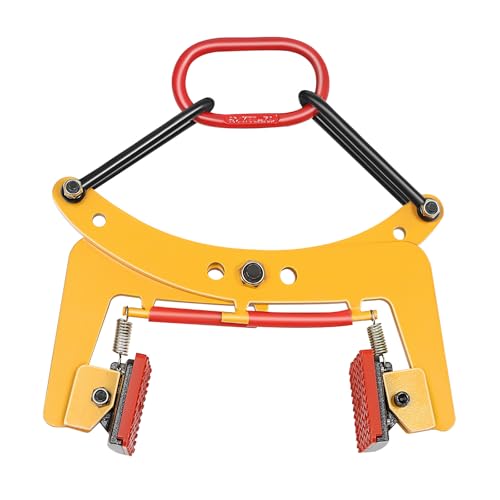280 kg Versetzzange Bordsteinträger, Steinverschiebungszange mit 8-30cm Verstellbarer Öffnung für Anheben und Transportieren von Steinen von WAPHOERTE