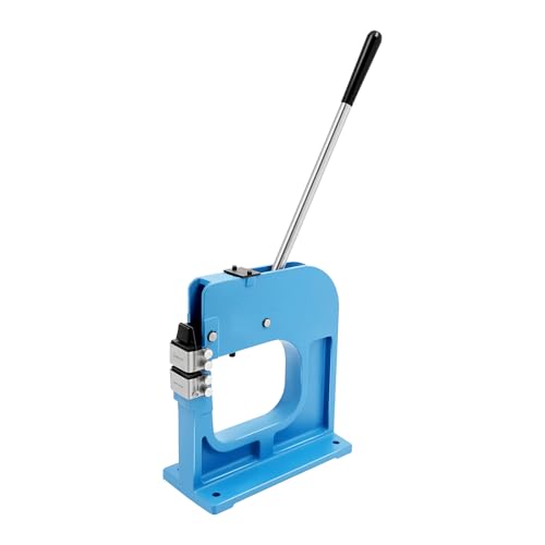 Biegemaschine 1,5 mm Dicke Stauchmaschine, Metallisches Schrumpf und Streckgerät mit Griff und 2 Sätzen von Backenwerkzeugen für das Biegen von Stahl, Kupfer und Aluminium von WAPHOERTE