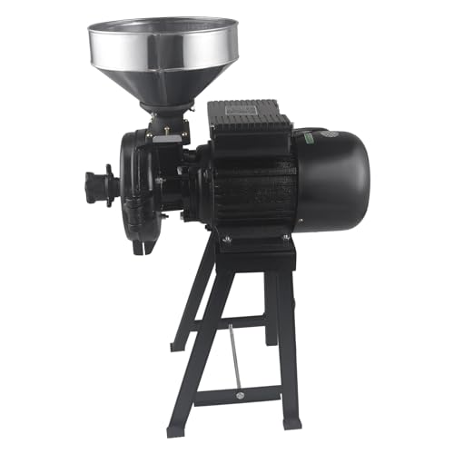 Elektrische Getreidemühle 2200W Elektrische Mühle/Zerkleinerer für das Mahlen von Getreide und Futter, Kommerzielle Getreidemühleneinrichtung von WAPHOERTE