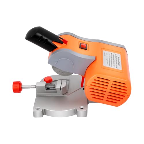 Kleine Querschneidsäge/Gehrungssäge 90W Mini-Benchtop-Säge mit Schlüsselschlüssel, maximale Drehzahl 7800 U/min, Metallgehrungssäge mit Spannwerkzeug für Holz, Kunststoff und Stein Kleine Querschneidsäge/Gehrungssäge 90W Mini-Benchtop-Säge mit Schlüsselschlüssel, maximale Drehzahl 7800 U/min, Metallgehrungssäge mit Spannwerkzeug für Holz, Kunststoff und Stein von WAPHOERTE