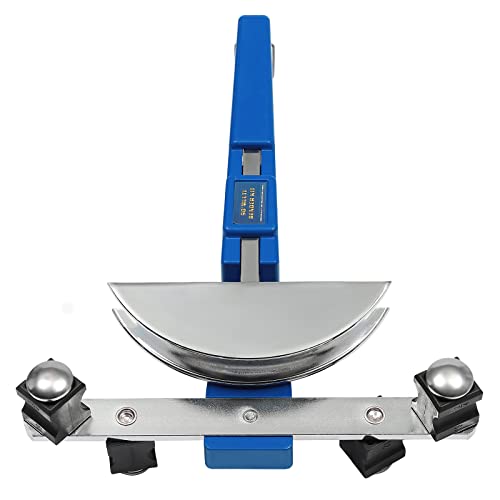 Rohrbiegwerkzeug 6-22 mm, Manuelles Rohrbiegemaschinen-Set mit 7 Rohrbiegeköpfen und 1 Schneidgerät, maximaler Biegewinkel 90° Geeignet zum Biegen von Kupfer- und Aluminiumrohren von WAPHOERTE
