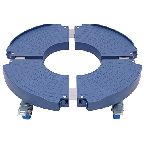 WAPHOERTE Pflanzenroller Rund, Rolluntersetzer Einstellbar Ø40-58cm, Blumenroller mit 360° Drehbaren Bremsrädern, maximaler Tragkraft 400 kg, Pflanzroller für Aufstellen und Bewegen von Topfpflanzen WAPHOERTE Pflanzenroller Rund, Rolluntersetzer Einstellbar Ø40-58cm, Blumenroller mit 360° Drehbaren Bremsrädern, maximaler Tragkraft 400 kg, Pflanzroller für Aufstellen und Bewegen von Topfpflanzen von WAPHOERTE