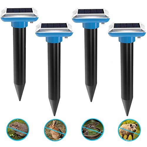 Solar Maulwurf Vertreiber Wühlmausschreck,Mole Repeller,Ultraschall Maulwurfschreck für Vertreiben Wühlmäuse,wühlmäuse vertreiben,Maulwürfe vertreibens,Maulwurfabwehr,Maulwurf vertreiber(4 Stück) Solar Maulwurf Vertreiber Wühlmausschreck,Mole Repeller,Ultraschall Maulwurfschreck für Vertreiben Wühlmäuse,wühlmäuse vertreiben,Maulwürfe vertreibens,Maulwurfabwehr,Maulwurf vertreiber(4 Stück) von WARDBES