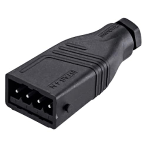 Stecker STAS 4 (4-polig+PE) WAREMA 627200 von WAREMA