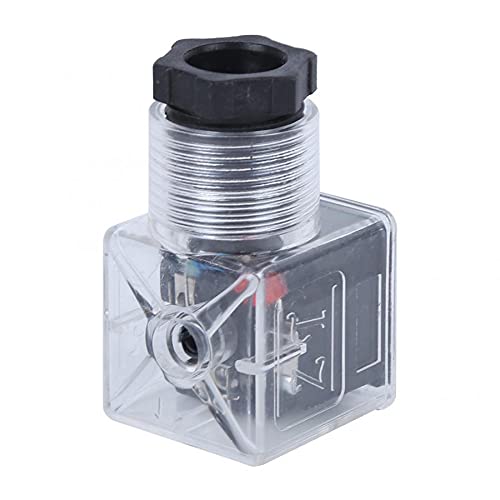 WARFEL Schalter Schalter Unterbrecher 5 Stücke Magnetspule Stecker Hydraulikventil Transparent Spannung Zubehör DC24 Rotary von WARFEL