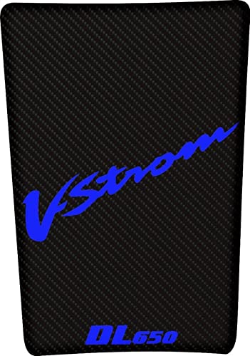 WARFEL Zubehör Motorrad Anti-Rutsch-Tankpad Aufkleber Pad Side Gas Kneepad Protector 3D Für S&uzuki V-Strom 650 DL650 V-strom650 DL 650 VStrom von WARFEL