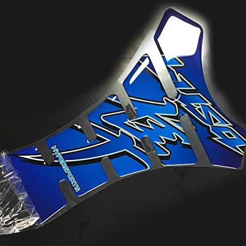 WARFEL Zubehör Motorrad Tankpad Protector Aufkleber Aufkleber Fall Tankpad 3D Aufkleber Für S&uzuki Hayabusa GSX1300R GSX1300R von WARFEL
