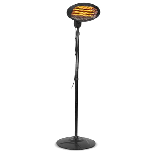 Terrassenheizer, 2000 W, freistehend, 3 Positionen von WARM TECH
