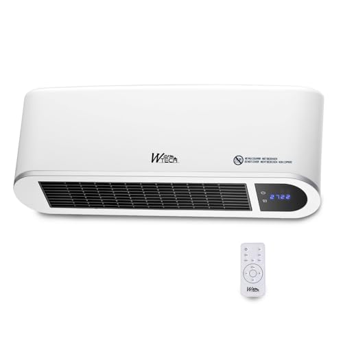 Wandheizkörper aus Keramik, 2000 W, mit Fernbedienung von WARM TECH