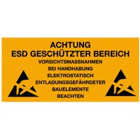 Warmbier - Kunststoffschild zum Aufhängen, esd, deutsch von WARMBIER