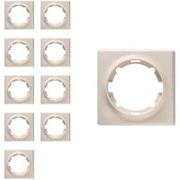 10x Florence Abdeckrahmen Set - beige von WARMON