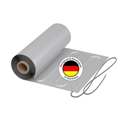 Elektrische Fußbodenheizung: Zweiader-Heizmatte mit Aluminiumfolie WARMON ALU 150 W/m² mit WiFi-Thermostat OKE-25 Touch und Glass-Abdeckrahmen, Thermostat:Ohne, Mattengröße:2 Elektrische Fußbodenheizung: Zweiader-Heizmatte mit Aluminiumfolie WARMON ALU 150 W/m² mit WiFi-Thermostat OKE-25 Touch und Glass-Abdeckrahmen, Thermostat:Ohne, Mattengröße:2 von WARMON