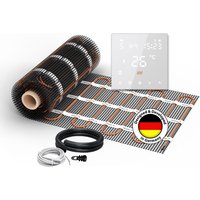 Heizmatte WARMON CLASSIC 150 W/m² inkl. TS 300 Smart WiFi Thermostat weiß - 14 m² von WARMON
