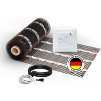 Heizmatte WARMON CLASSIC LIGHT 100 W/m² inkl. TS 25 Raumthermostat Analog - 12 m² von WARMON