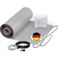 Warmon - Heizmatte alu 150 W/m² inkl. ts 25 Raumthermostat Analog - 1 m² Warmon - Heizmatte alu 150 W/m² inkl. ts 25 Raumthermostat Analog - 1 m² von WARMON