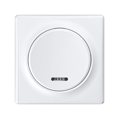 OneKeyElectro LED-Kontrollschalter mit Florence Abdeckrahme, 1fach, 1 Weg, Unterputz, matt-Antifingerprint, Schutzart IP20 - beige, Color_new:Weiß OneKeyElectro LED-Kontrollschalter mit Florence Abdeckrahme, 1fach, 1 Weg, Unterputz, matt-Antifingerprint, Schutzart IP20 - beige, Color_new:Weiß von WARMON