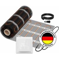 Wandheizmatten WARMON CLASSIC LIGHT 100 W/m² mit Thermostat S 100 Smart WiFi Touch weiß - 1 m² von WARMON
