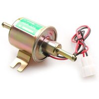 12V elektrische Kraftstoffpumpe (4-7PSI) - Universelle Benzin- und Dieselpumpe HEP-02A - Kompatibel mit Benzin/Diesel und allen Maschinen von WARSIONE