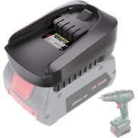 18V Akku-Adapter-Konverter für Bosch PBA 18V Akku-Werkzeugsystem, kompatibel mit BAT609 Bosch GBA 18V Akku, Ersatz für Bosch PBA 18V Akku (Akku nicht von WARSIONE