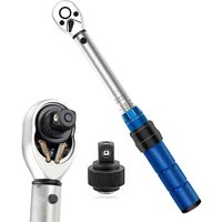 Drehmomentschlüssel für Fahrräder (5–25 Nm), 1/4"-Antrieb, kleiner Klick-Drehmomentschlüssel mit doppelter Lenkeinstellverstellung und 72 Zähnen für von WARSIONE