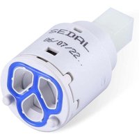 Keramikkartusche, 25-mm-Wasserhahnkartusche, Ersatzkartusche, geeignet für Küchen- und Badezimmerarmaturen von WARSIONE