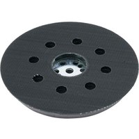 Zubehör Schleifpad, mittelhart (für Lack, Spachtelmasse, 8 Löcher, Ø 125 mm, Zubehör für Exzenterschleifer) 2608601062 Grau von WARSIONE