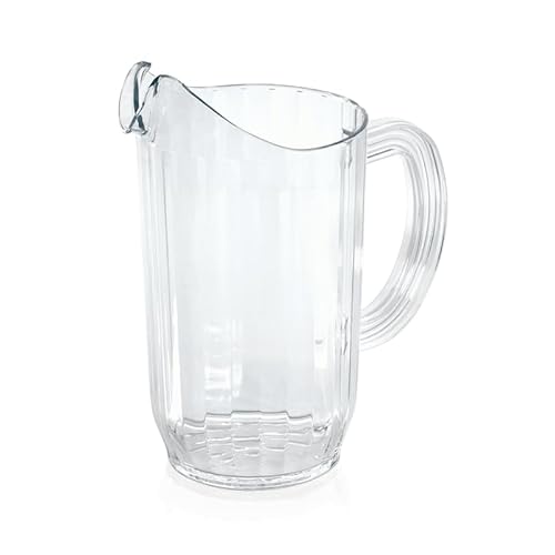 12x Krug/Karaffe mit Eislippe 1,4 l, Polycarbonat von WAS Germany