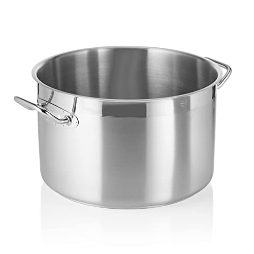 Bratentopf Cookware 21, Ø 40 cm, Chromnickelstahl 18/10 von WAS Germany