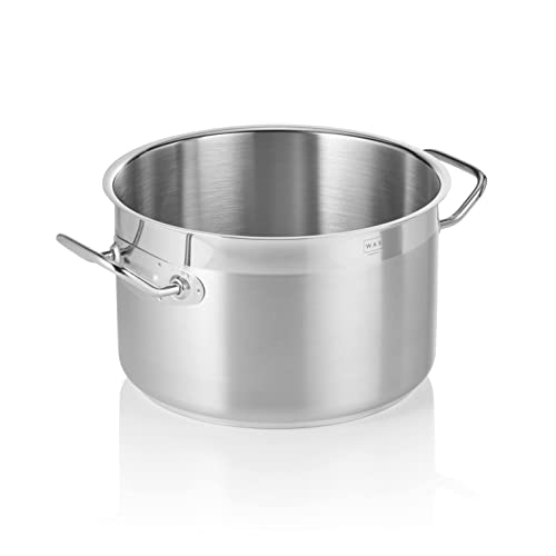 Bratentopf Cookware 21, Ø 28 cm, Chromnickelstahl 18/10 von WAS Germany