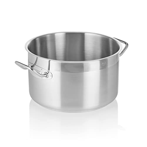 Bratentopf Cookware 21, Ø 32 cm, Chromnickelstahl 18/10 von WAS Germany