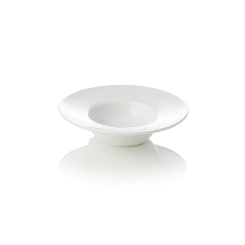 Mini Pasta Teller Set, Ø 10 cm, 20 ml, Set á 12 Stück, Porzellan von WAS Germany